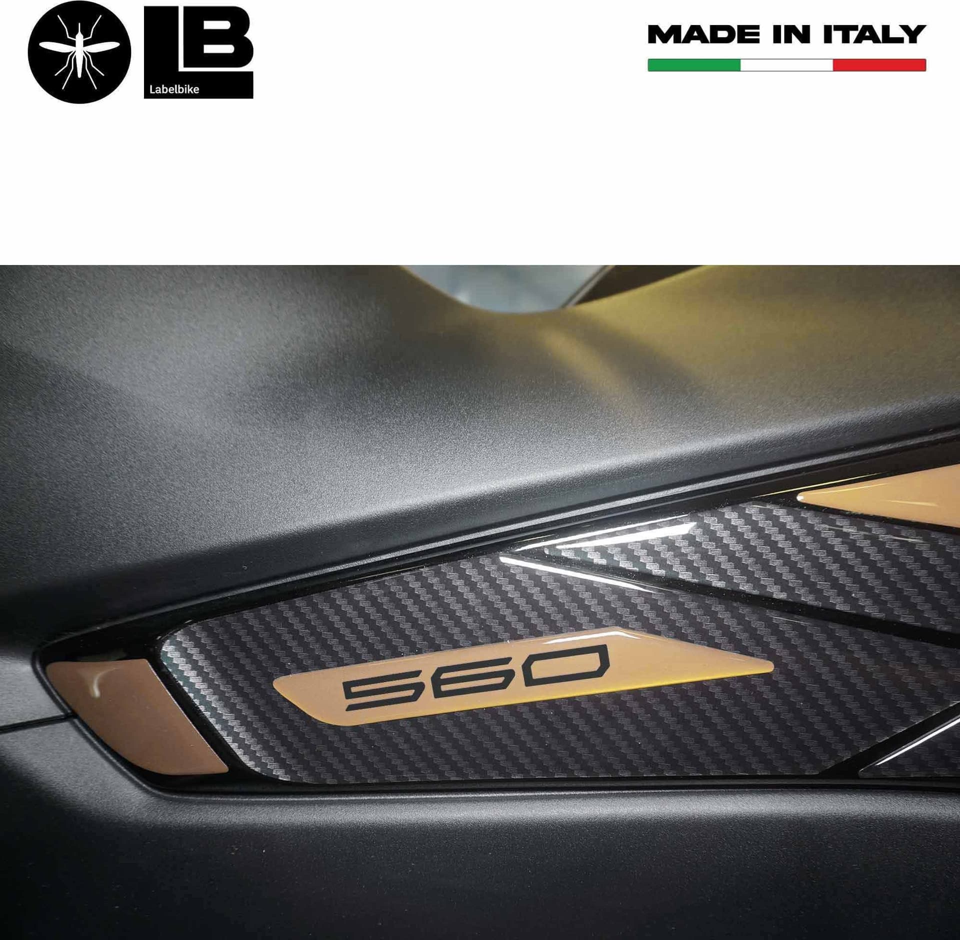 Kit adesivi in resina gel 3D per boomerang compatibili con Yamaha Tmax 2022-2025 - 24