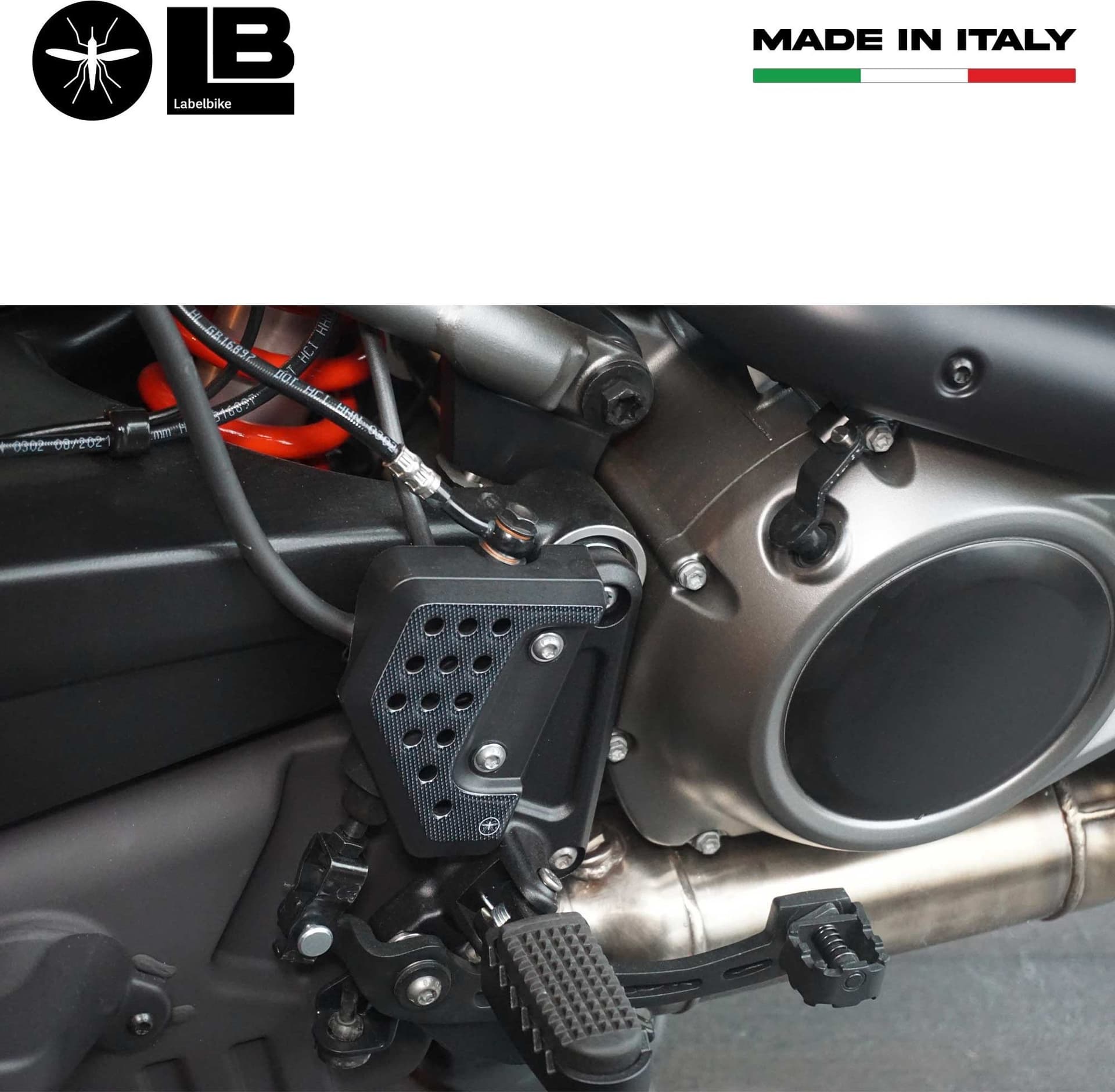 Adesivi 3D Protezioni Battitacco compatibili con Harley Davidson Pan America - 4