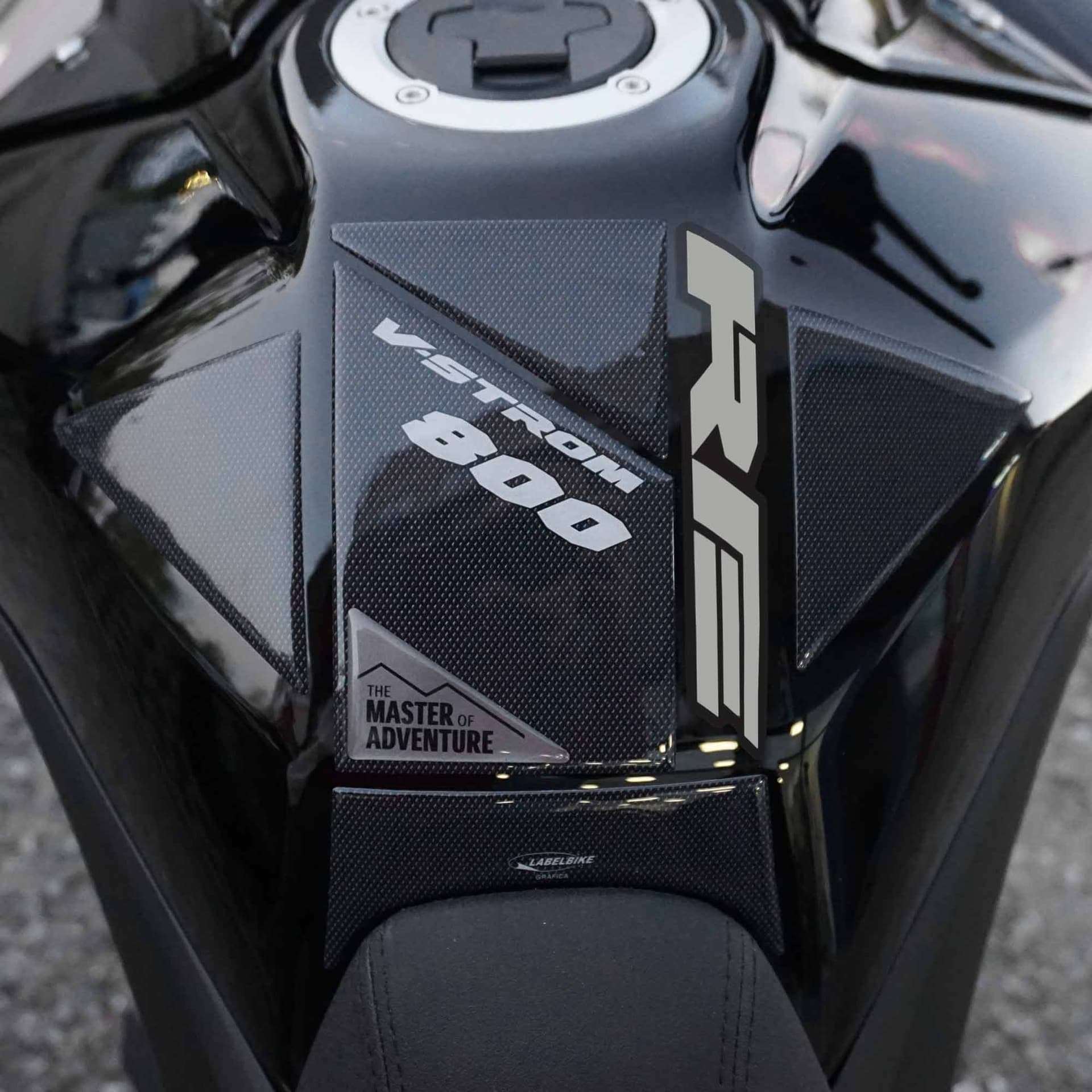 Paraserbatoio Adesivo 3D Protezione compatibile con Suzuki V-Strom 800RE - 16