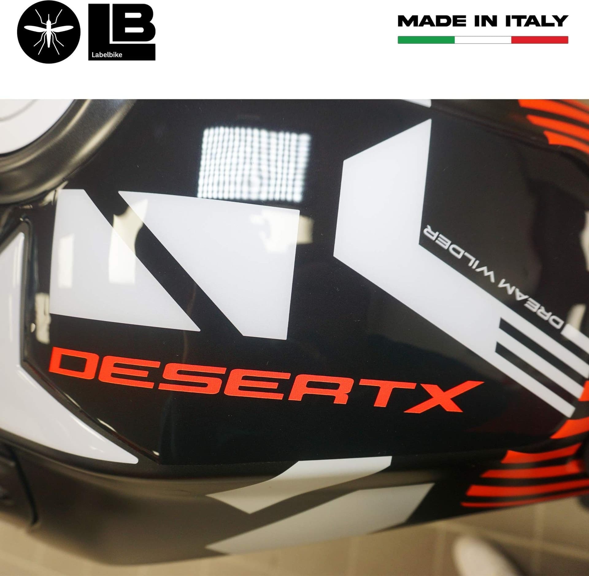 Adesivo Paraserbatoio Protezione serbatoio compatibile con Ducati DesertX 2023-5 - 5