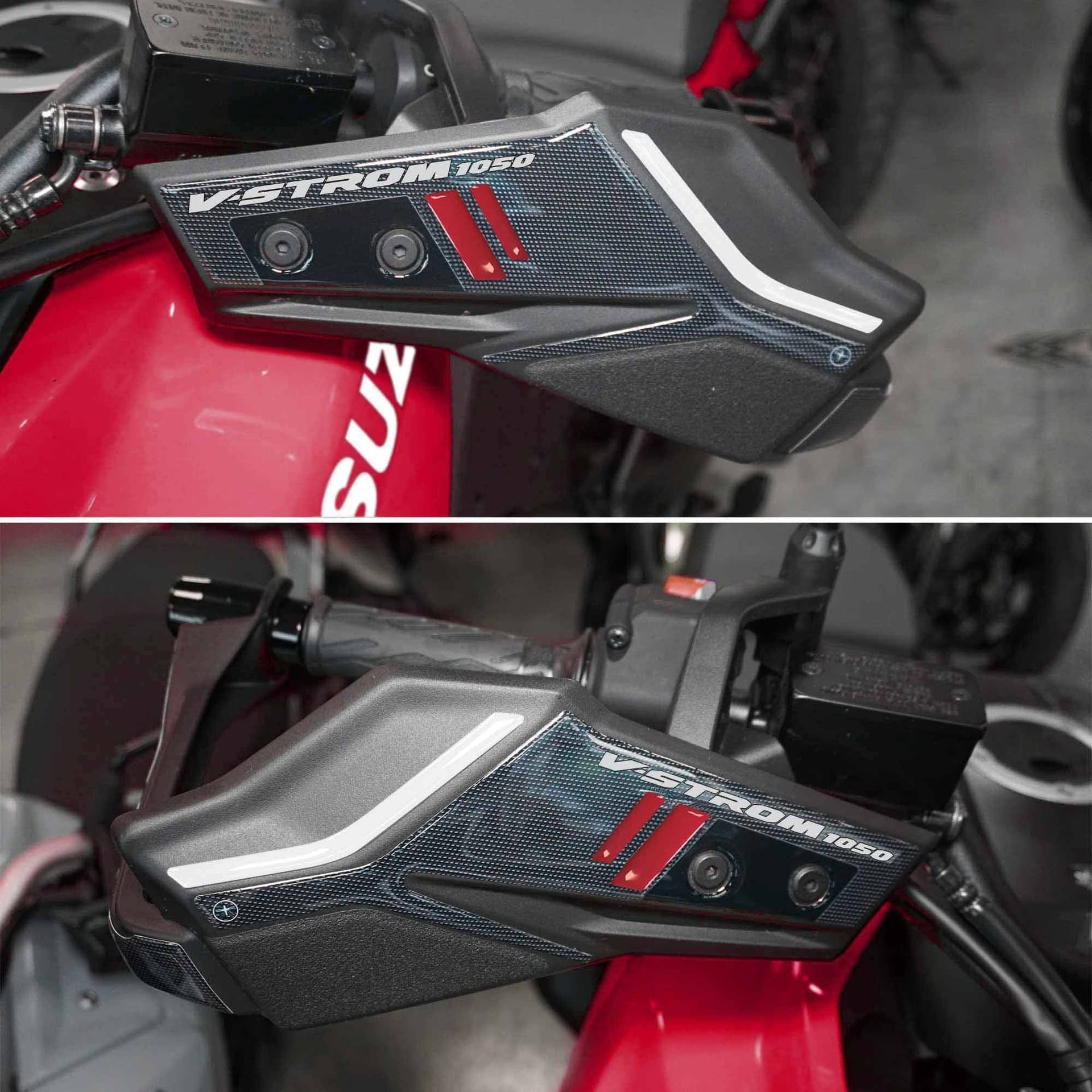 Adesivi Gel 3D Protezioni Paramani compatibile con Suzuki V-Strom 1050 - 4