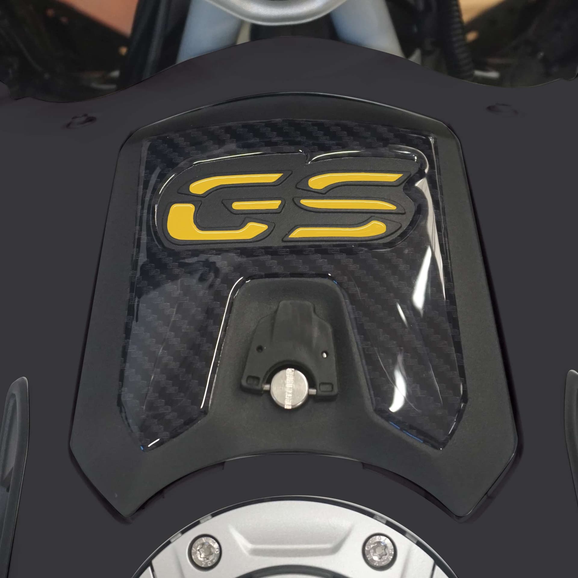 Adesivo 3D Protezione Sportellino moto compatibile con BMW R 1250 GS Adventure - 33