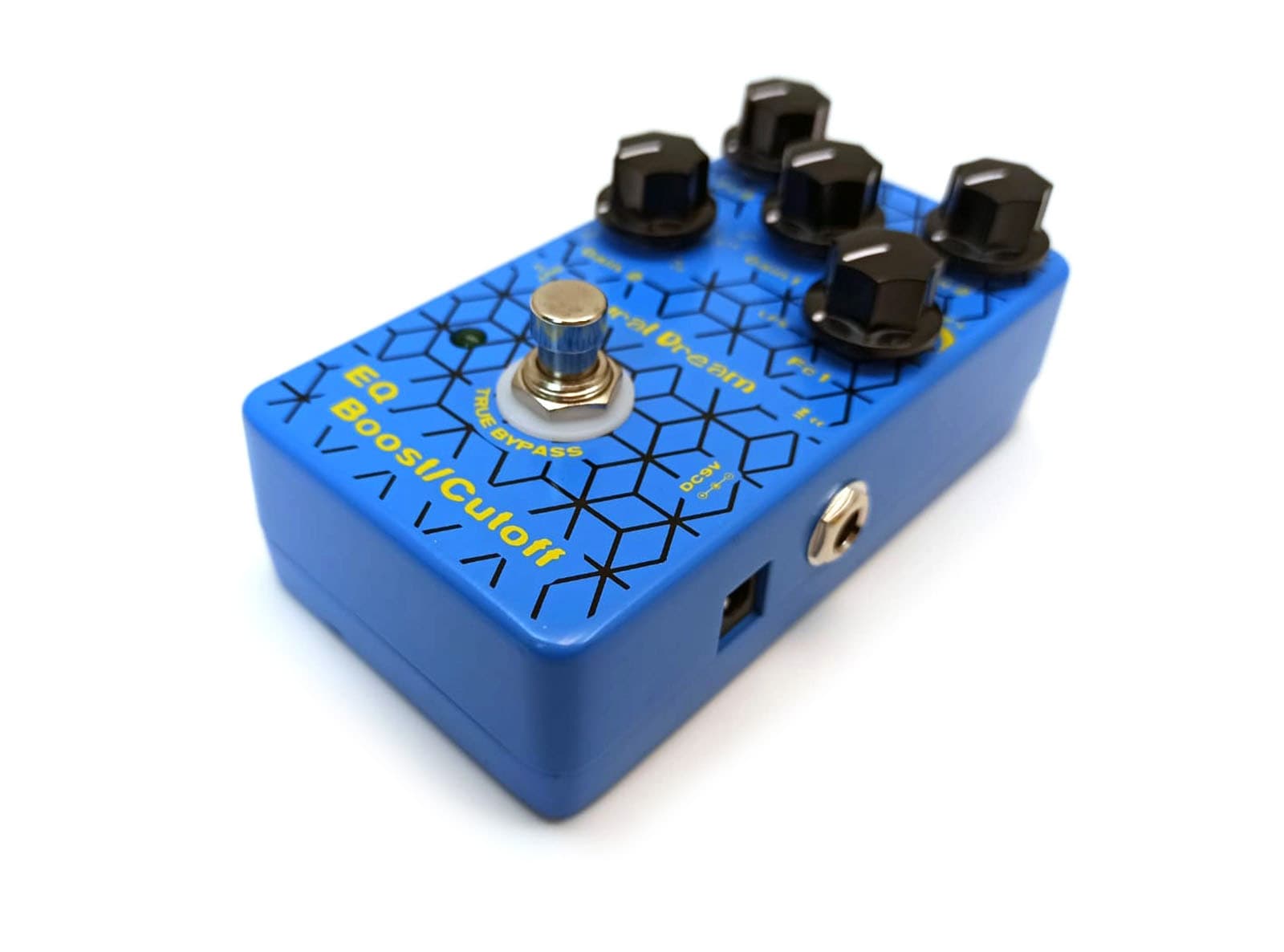 Pedale per Chitarra EQ Boost Cutoff Aural Dream parametro EQ, filtro Shelf e filtro Peak True Bypass - EX DEMO privo di alimentatore - 5