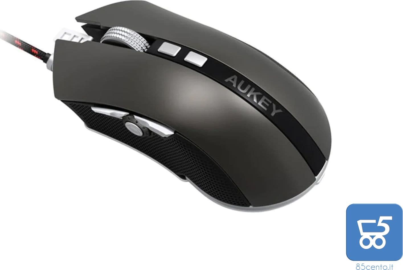 Mouse Gaming Cablato USB con 8 Pulsanti Programmabili, Sensore Ottico fino a 4000 DPI e LED RGB per PC Desktop e Laptop - 6