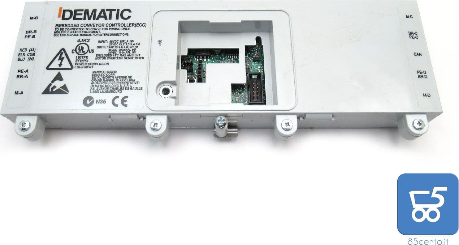 Dematic K041910AAA ECC Controller Trasportatore a Rulli motorizzato 48/24 VDC - 4