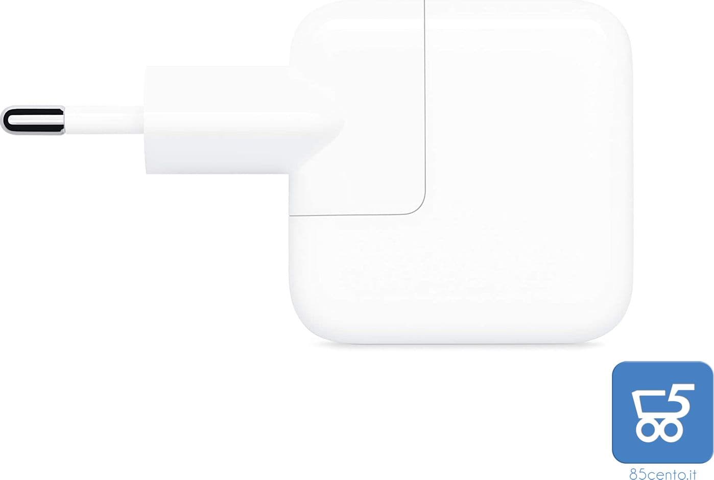 Alimentatore 12W USB Power Adapter Bianco caricabatterie universale per Smartphone - Cavo non presente - 4
