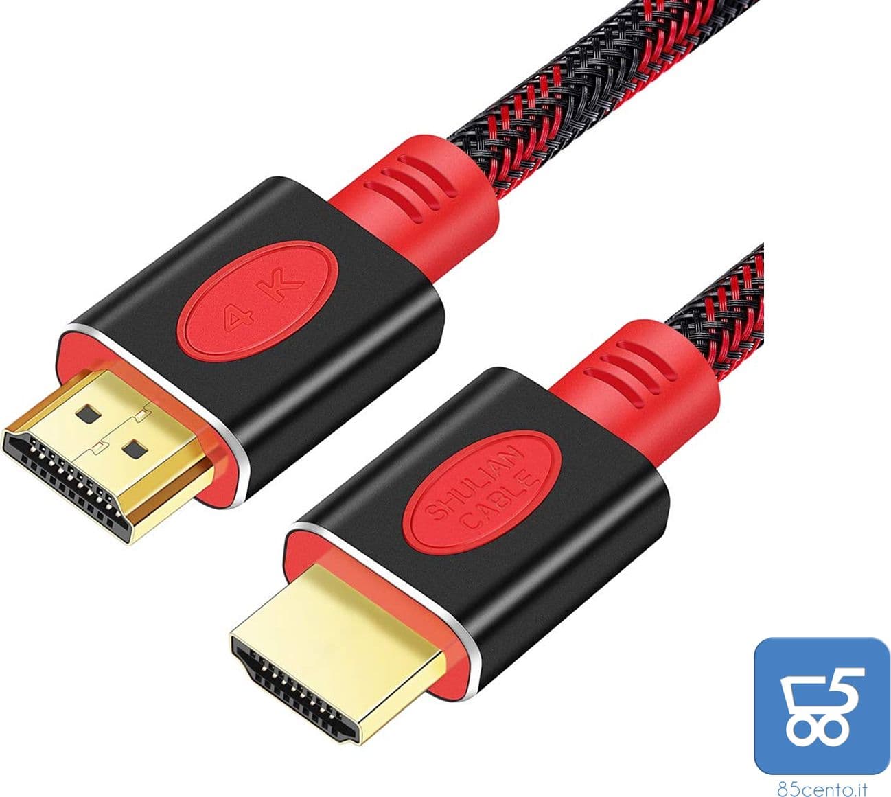 Cavo HDMI 2.0 4K UHD 2160p, HD 1080P ETHERNET 3D PC 1 Metro 18 Gbps - 5
