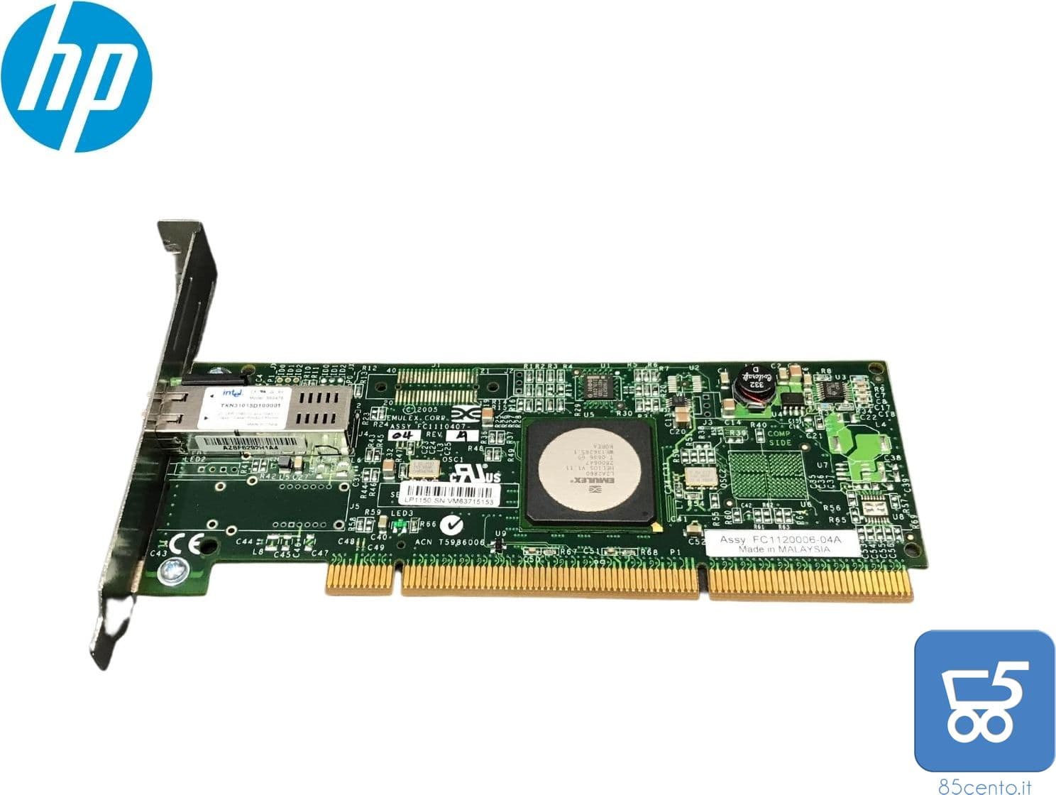 Adattatore Bus Host HP Fibre Channel da 4Gb PCI-X 410984-001 FC2143 LP1150 – elettronica
