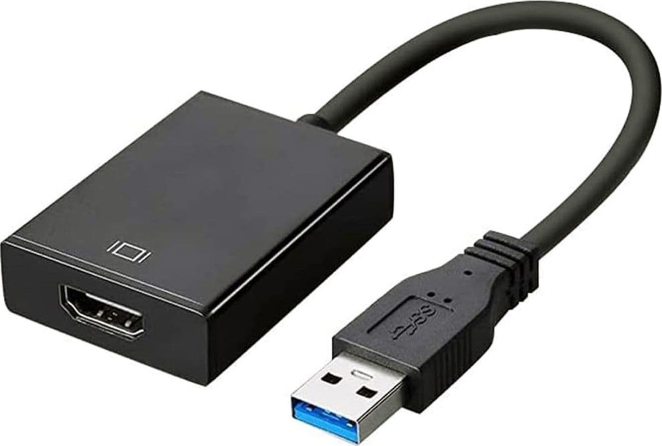 Uscita Video Aggiuntiva - Scheda video Adattatore da USB a HDMI USB 3.0/2.0 Audio Video Adapter HD 1080P per PC Desktop