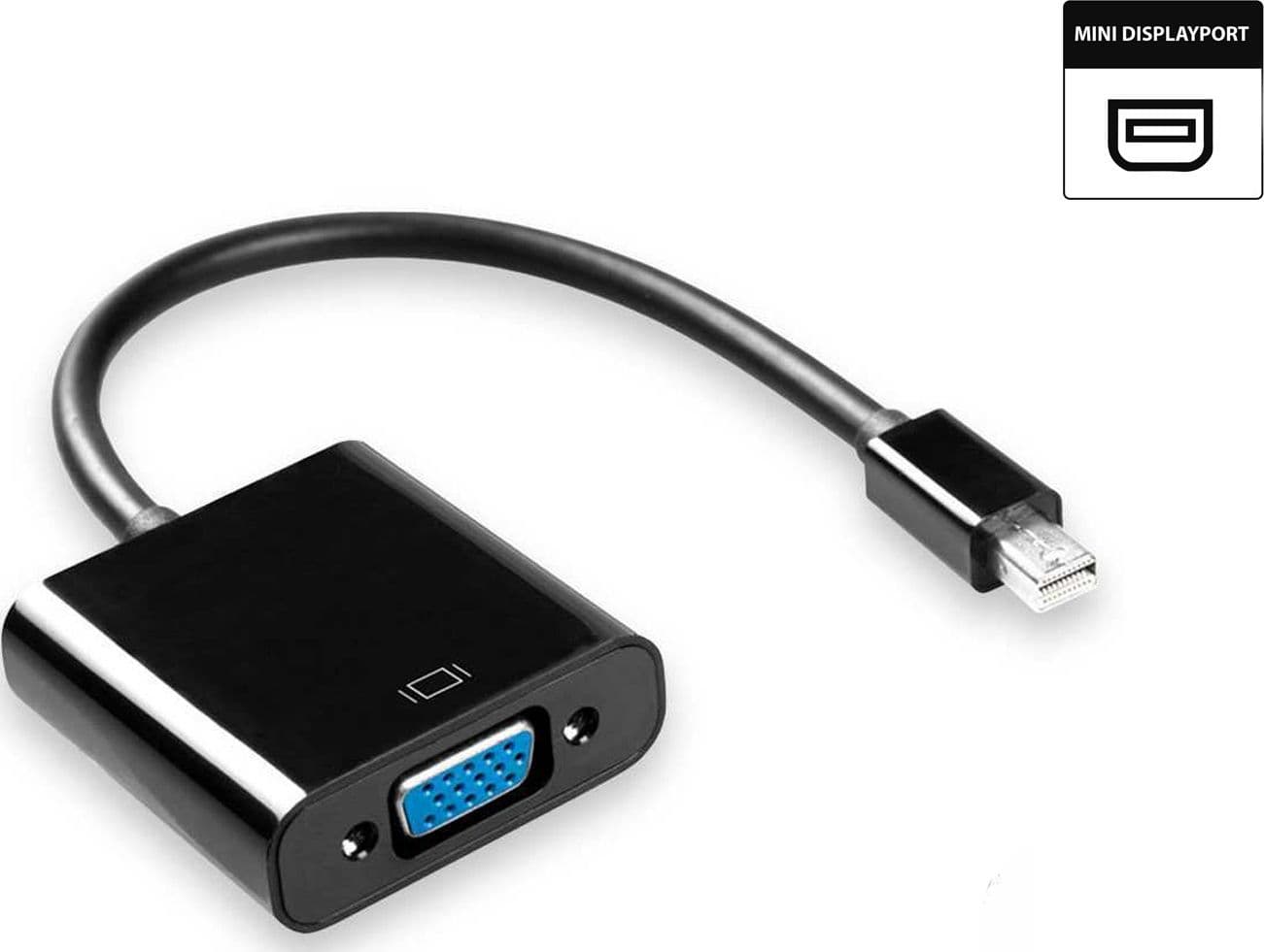 Adattatore Video da uscita Mini DisplayPort a ingresso VGA - Mini Display Port to VGA - MDP – elettronica