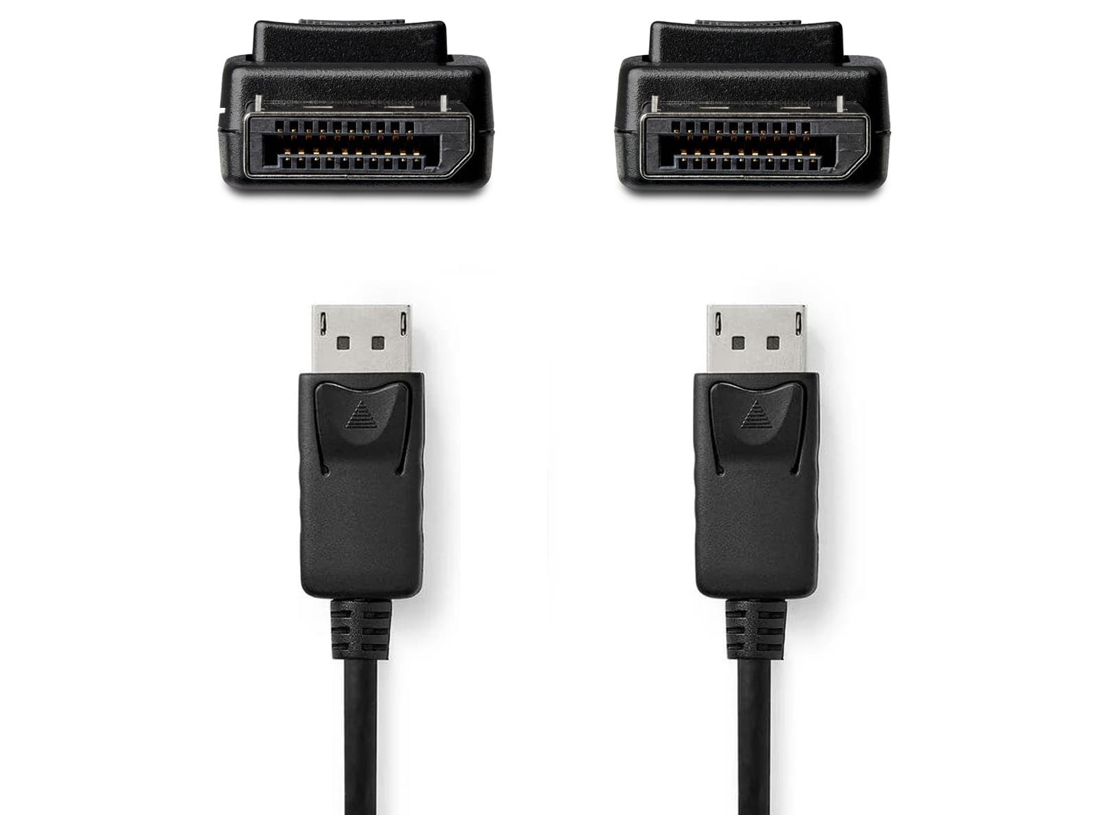 Cavo DisplayPort 4k 8K Ultra HD Audio Dolby Maschio Maschio 1,5 metri DP – bianco