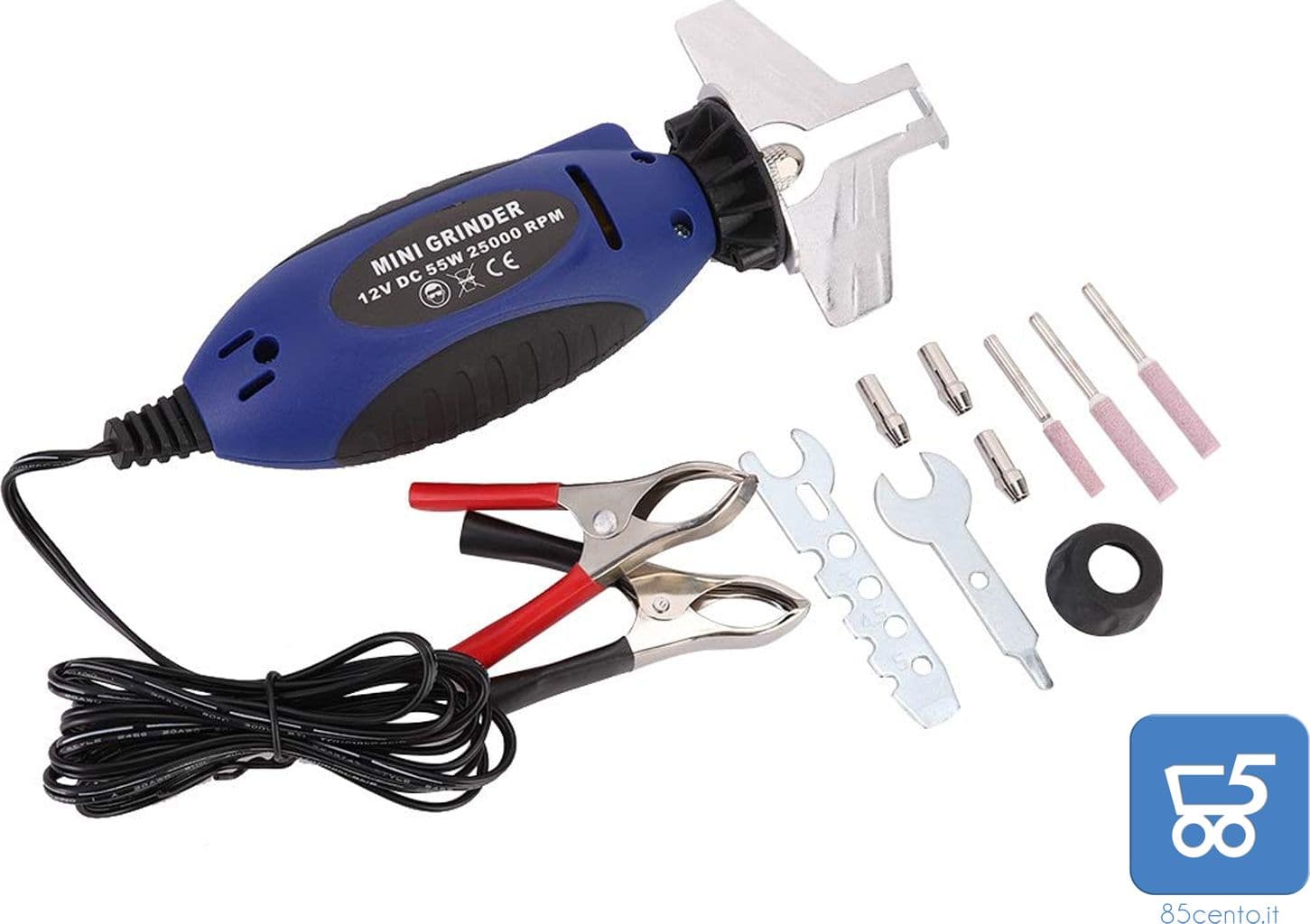 Mini Grinder Temperino Affilatrice Portatile per Motosega 12v 55W 2500 RPM – elettronica