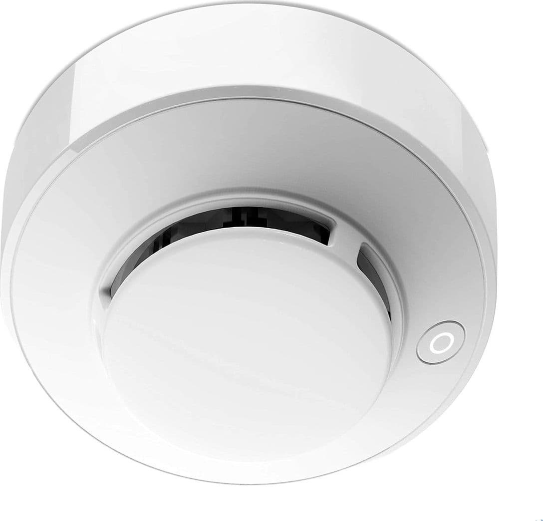 Rilevatore di Fumo Wireless per Sistemi di Allarme LUPUSEC ALARM con Segnale Acustico di 95 db – bianco