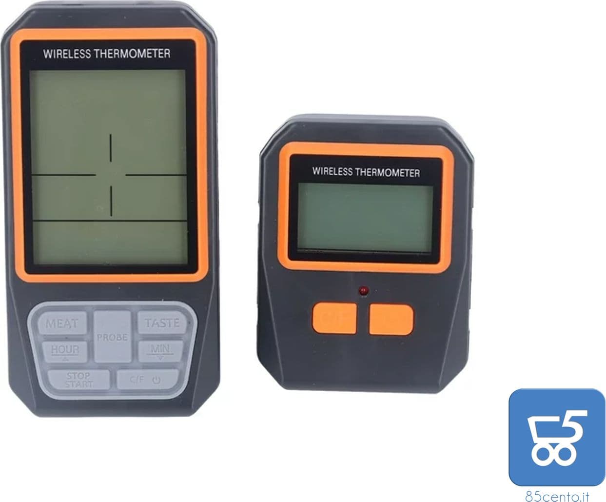 Termometro Wireless per Barbecue Digitale Costruzione Robusta a Batterie - 4