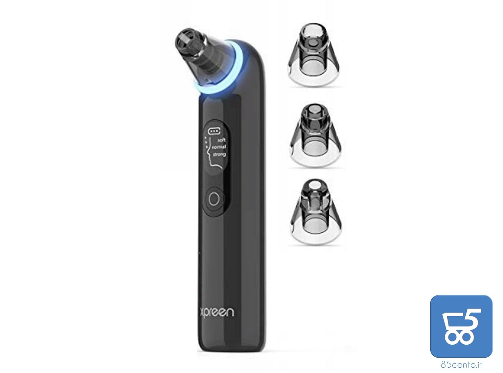 Strumento per la Rimozione Punti Neri con Luce Blu Indicatore LED Xpre202 – xpreen – grigio