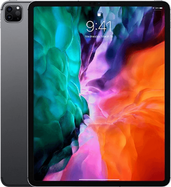 APPLE IPAD PRO 4 12.9" (2020) - 128 GB WIFI+CELLULAR – GREY (GRIGIO) – arancione
