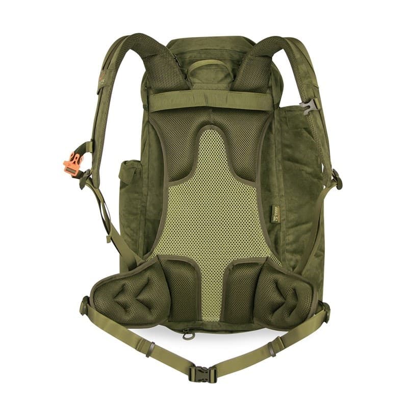 Marsupio zaino da Caccia Suede 45+10 PF,Verde espandibile fino 55 litri in microsuede - 2
