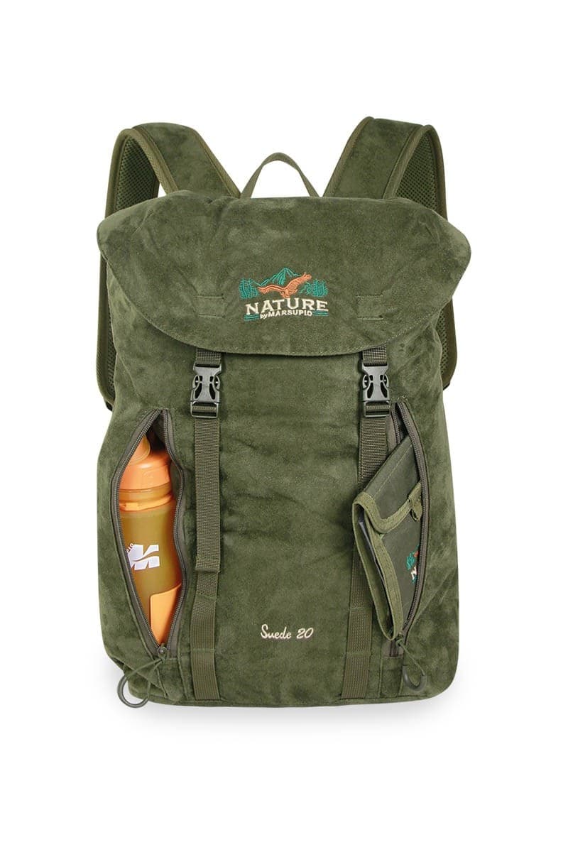 Marsupio zaino da Caccia Suede 20,Verde 20 litri - 3