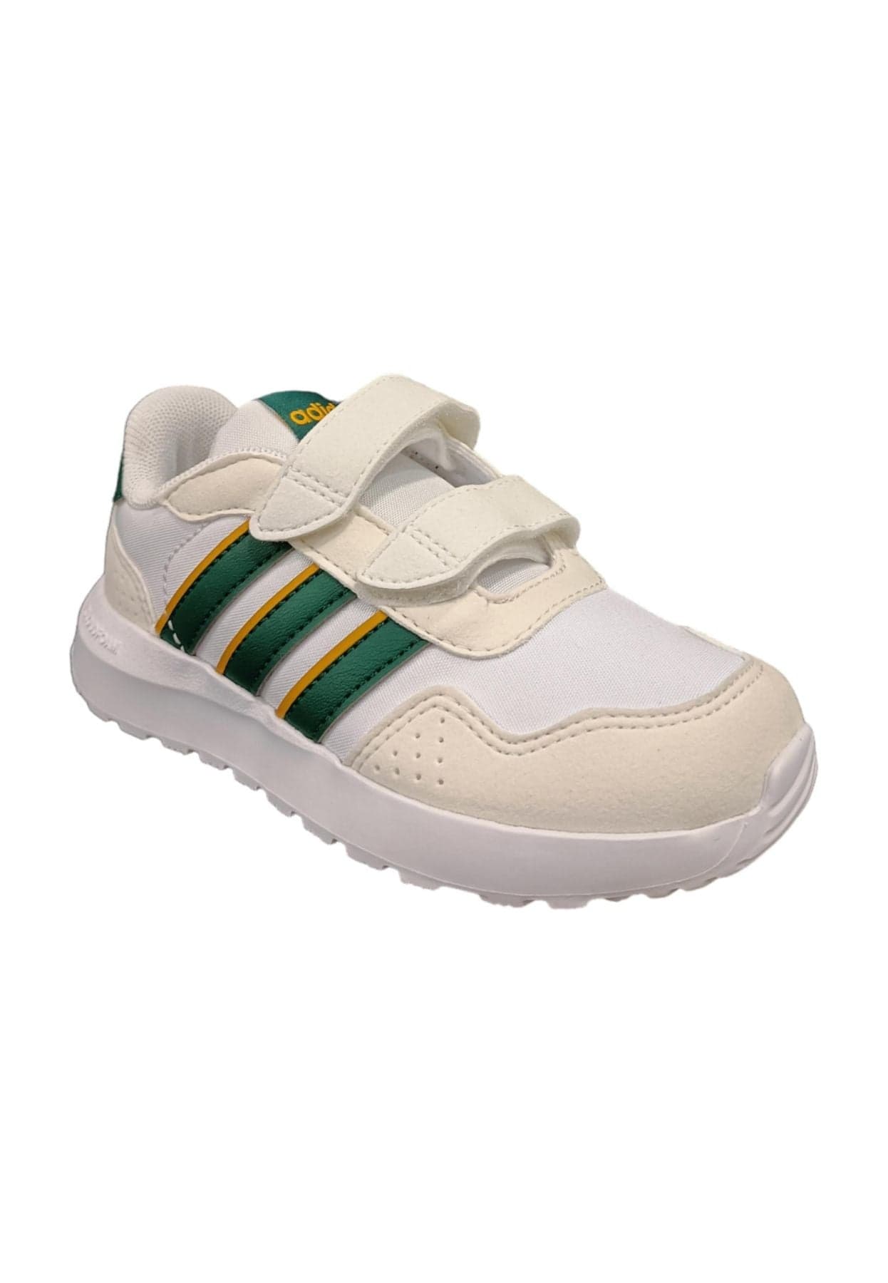 Scarpe sneakers Bambini e ragazzi adidas RUN 60s  bianco-verdone-giallo dal 28 al 35 velcro dal 36 al 40 laccio in Sneaker casual Scarpetteria Gica - Trani, commercioVirtuoso.it