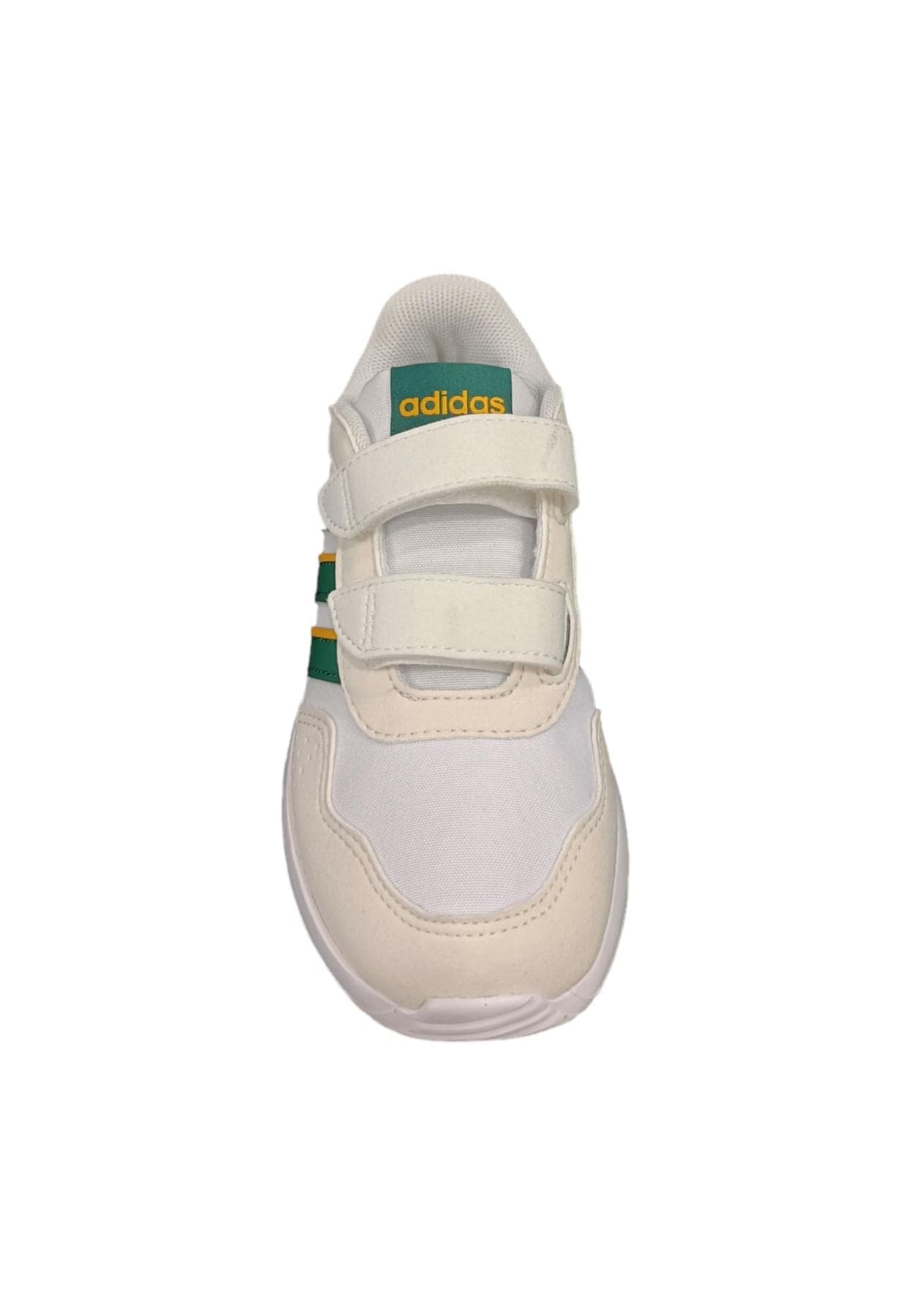 Scarpe sneakers Bambini e ragazzi adidas RUN 60s  bianco-verdone-giallo dal 28 al 35 velcro dal 36 al 40 laccio in Sneaker casual Scarpetteria Gica - Trani, commercioVirtuoso.it