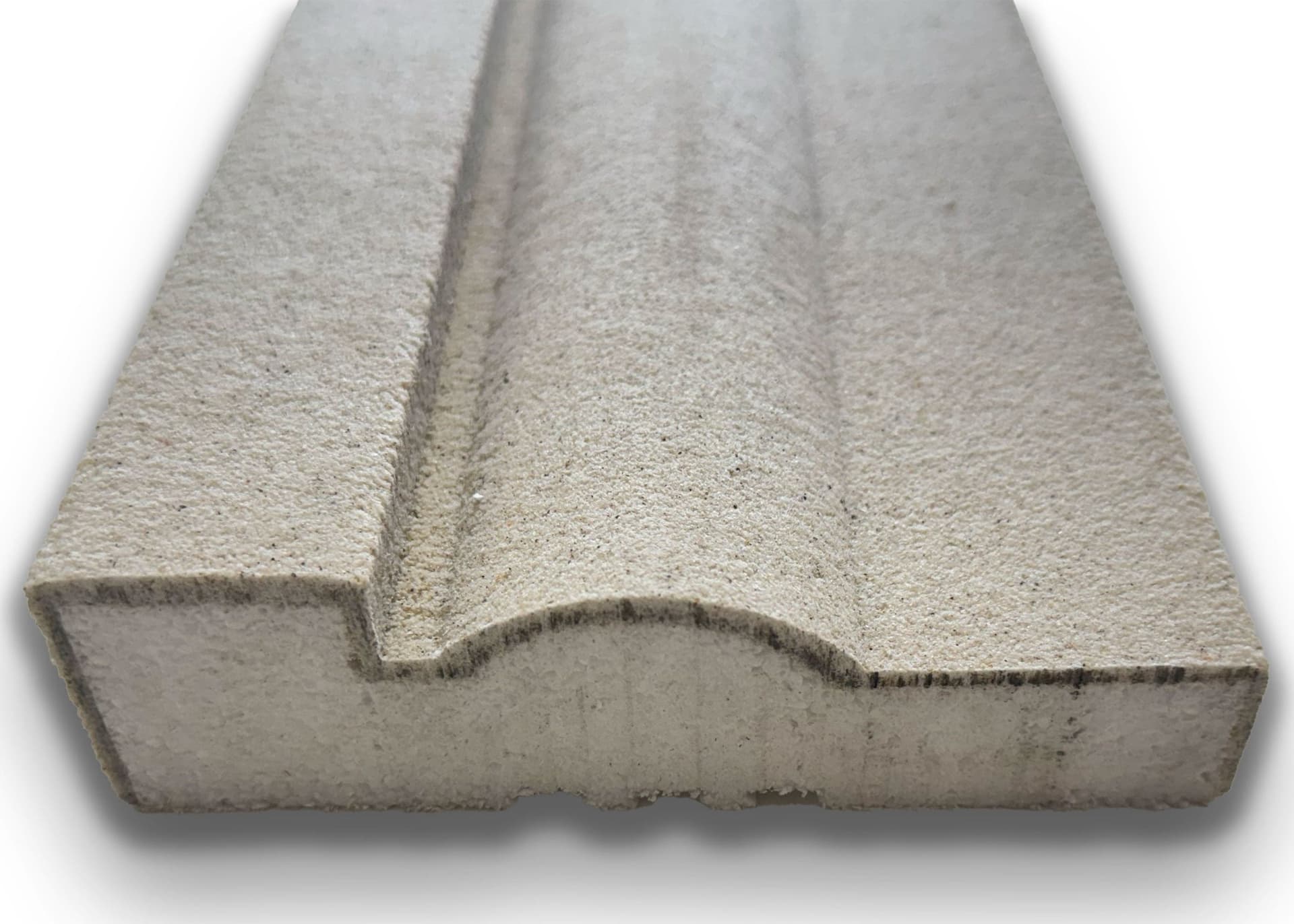 €9,99ml *** STOCK ***. Pacco da 16ml di cornice decorativa in XPS Resinata per esterno 14X4X200cm  PD121 - 2