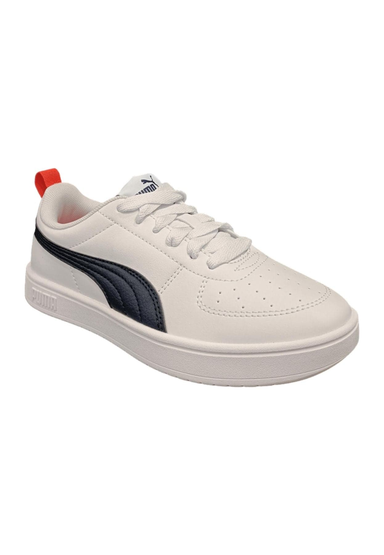 Scarpe sneakers Unisex bambini PUMA RICKIE  bianco-rosa laccio in Ballerine Scarpetteria Gica - Trani, commercioVirtuoso.it