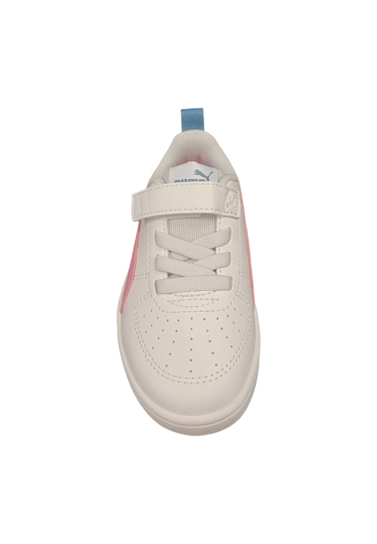 Scarpe sneakers Unisex bambini PUMA RICKIE bianco-rosa laccio elastico e velcro in Ballerine Scarpetteria Gica - Trani, commercioVirtuoso.it