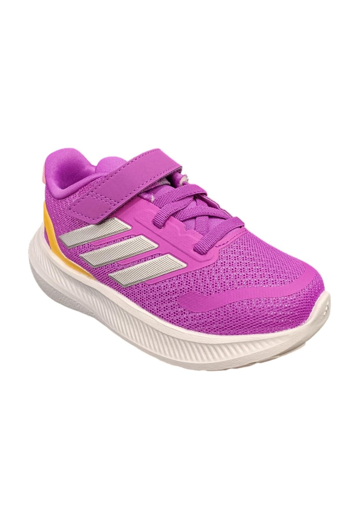 Scarpe sneakers Bambini e ragazzi adidas RUNFALCON  blue-bianco-giallo laccio elastico e velcro in Ballerine Scarpetteria Gica - Trani, commercioVirtuoso.it