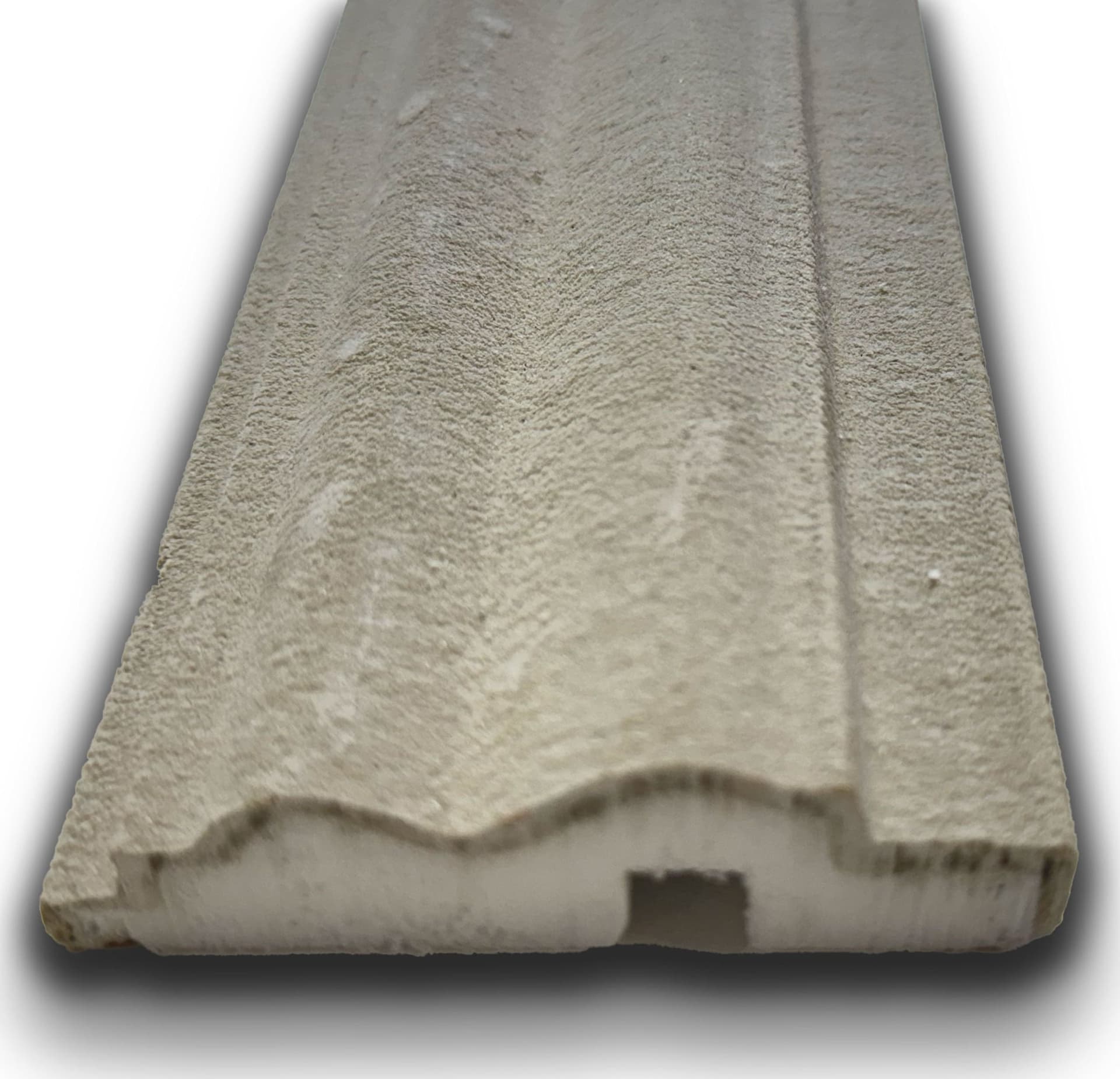 €7,99ml *** STOCK *** Pacco da 24ml di cornice decorativa in XPS Resinata per esterno 8,5X2,5X200cm PD104 - 2