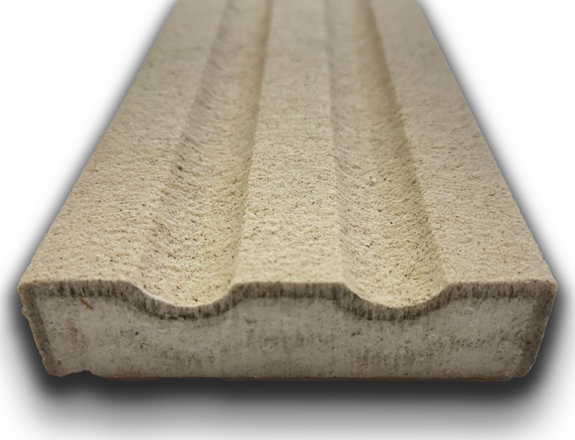 €9,99ml *** STOCK *** Pacco da 12ml di cornice decorativa in XPS Resinata per esterno 12x3x200cm GE/PD112 - Eternal Parquet