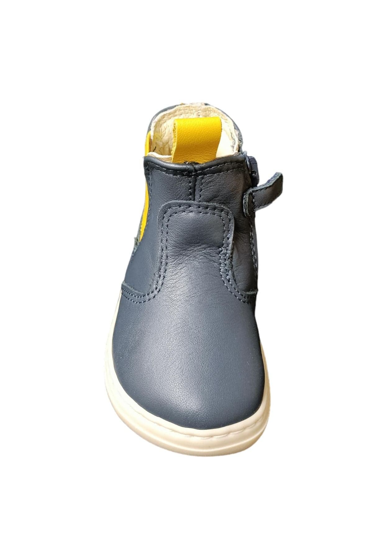 Stivaletti bambino Balducci Cita blu giallo pelle - Primi passi Made in Italy in Stivali Scarpetteria Gica - Trani, commercioVirtuoso.it