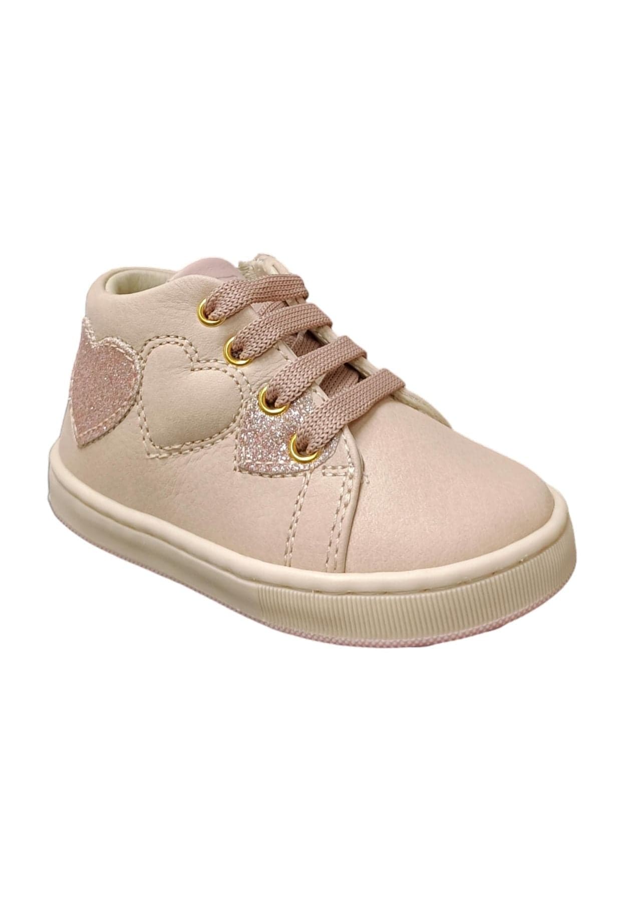 Scarpe sneakers bambina balducci cita  rosa laccio e zip laterale in Sneaker casual Scarpetteria Gica - Trani, commercioVirtuoso.it