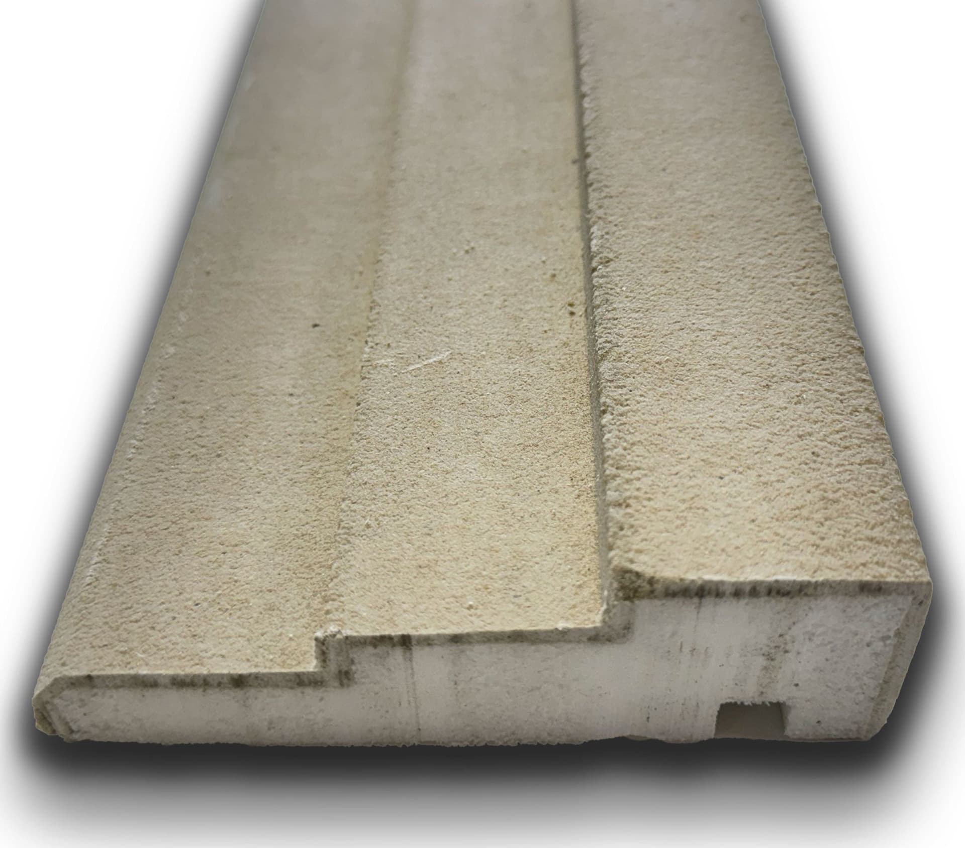 €8,99ml *** STOCK *** Pacco da 20ml di cornice decorativa in XPS Resinata per esterno 12,5X4,5X200cm PD120 - Eternal Parquet