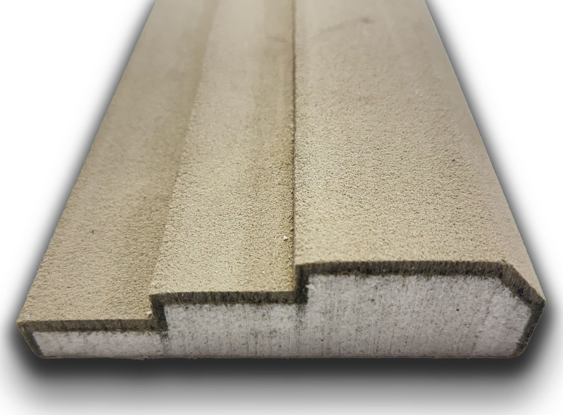 €13,99ml *** STOCK *** Pacco da 8ml di cornice decorativa in XPS Resinata per esterno 15,5x4x200cm PD125 Eternal Parquet