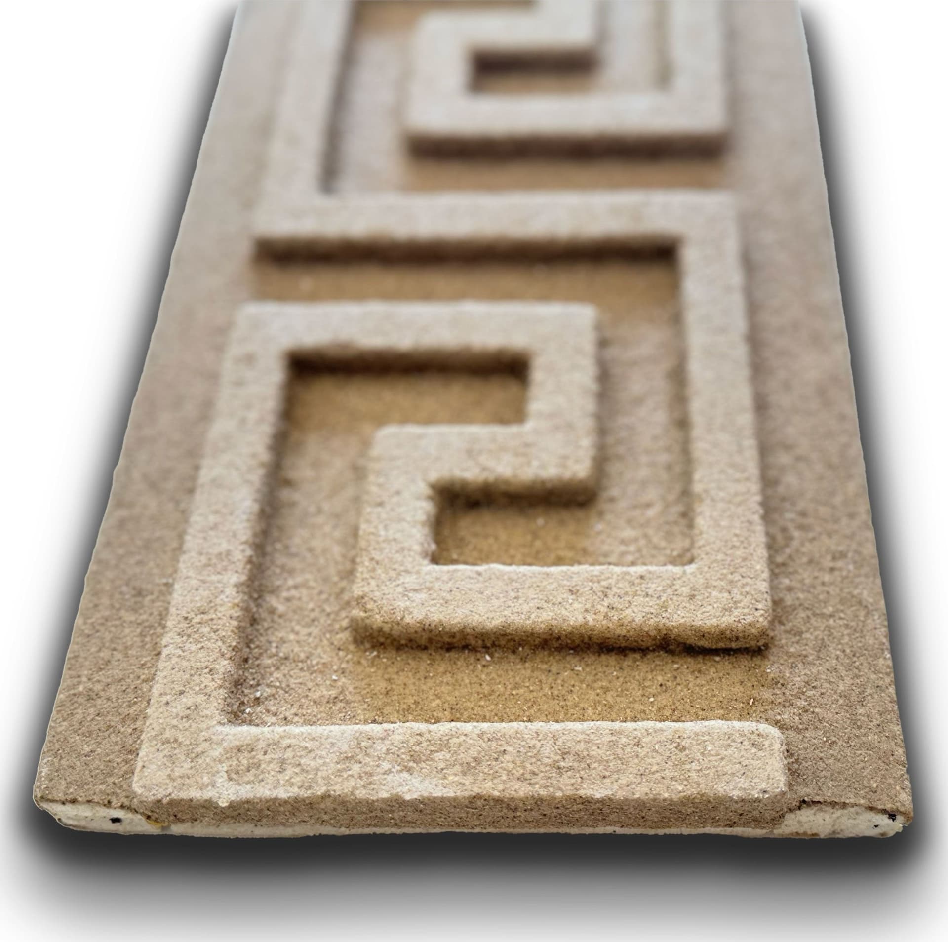 €16,99ml *** STOCK *** Pacco da 44ml di cornice decorativa in XPS Resinata per esterno 19,5X3X200cm PD013 - Eternal Parquet