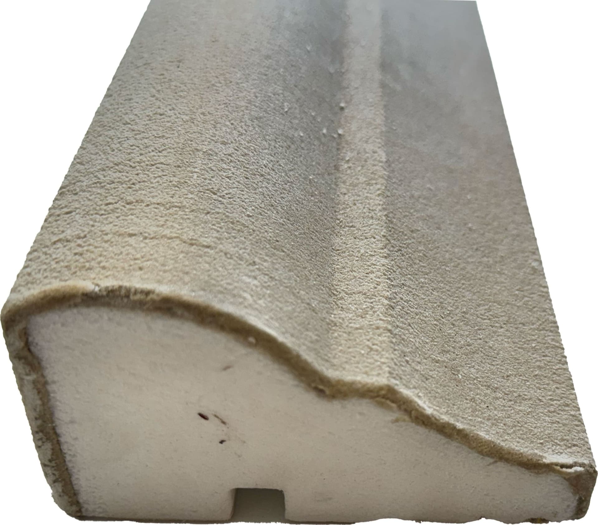 €11,99ml *** STOCK *** Pacco da 26ml di cornice decorativa in XPS Resinata per esterno 10,5X5,5X200cm PD074 - Eternal Parquet