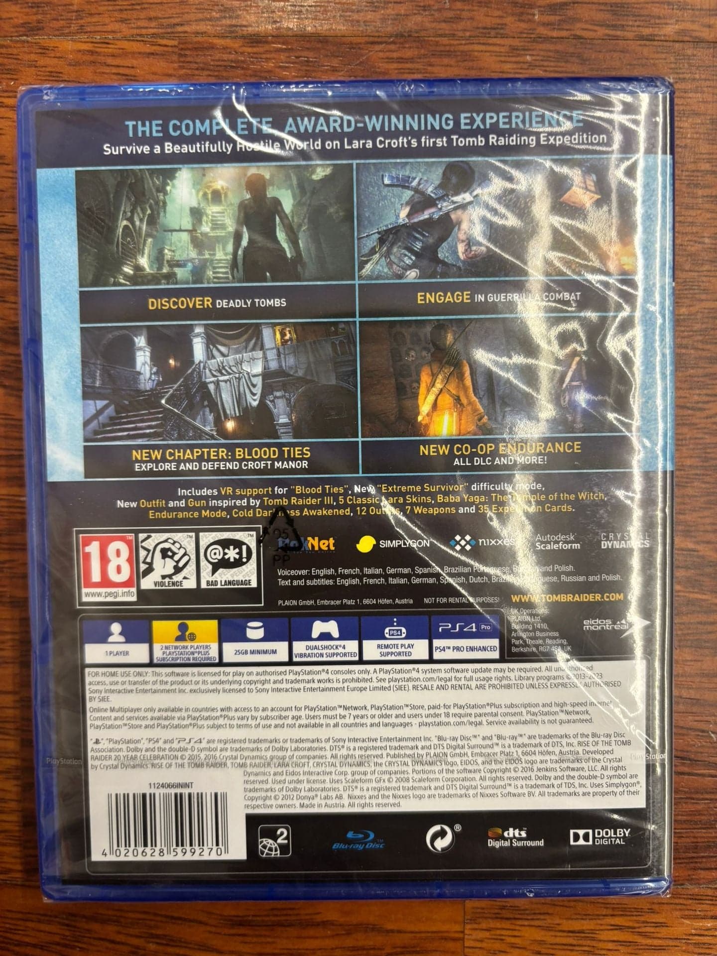 Rise Of Tomb Raider 20 Years Celebration PS4 UK - 3