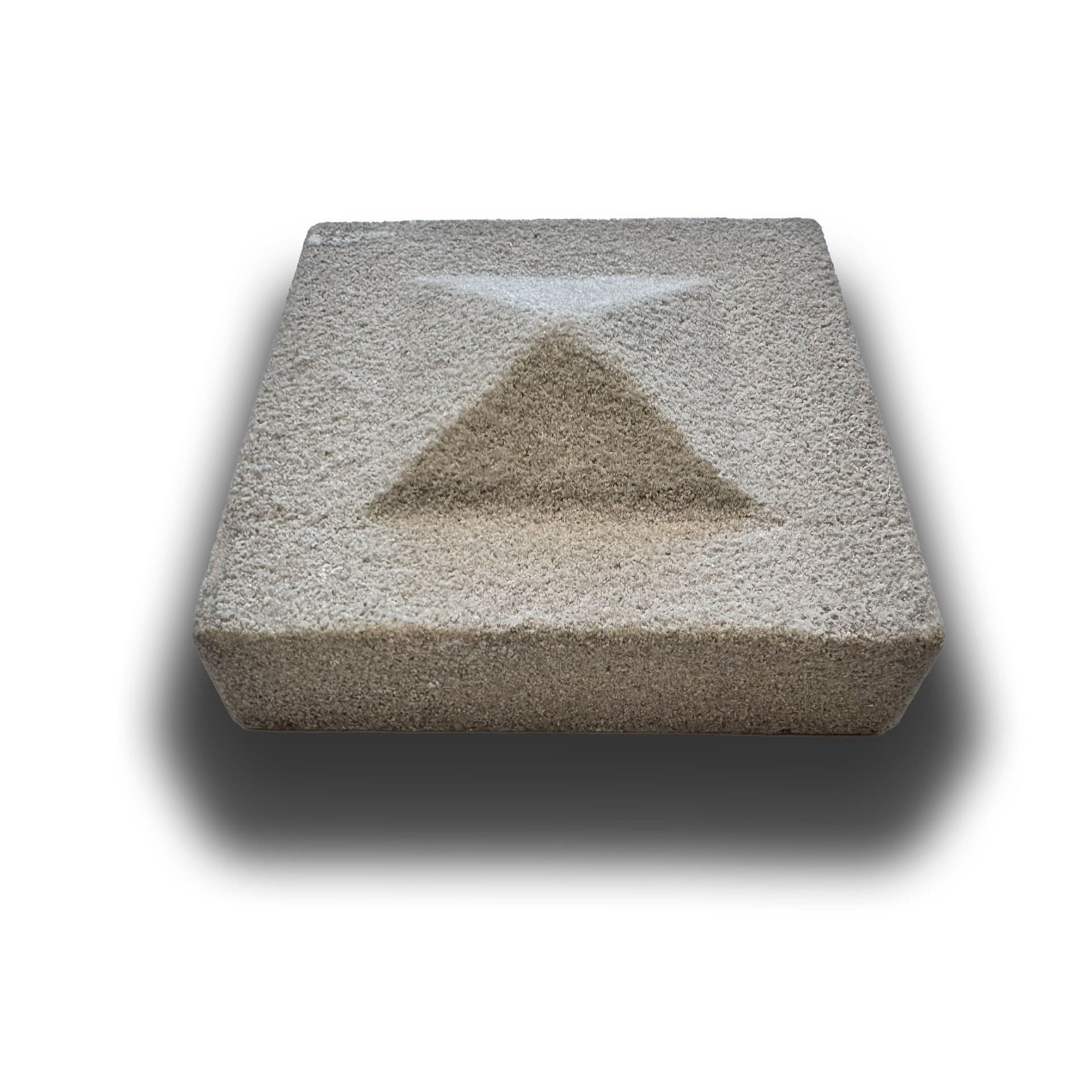 12,99pz *** STOCK *** Fregio capitello cimasa per esterno in xps resinati 20x20x3,5cm PD054-20 - Eternal Parquet