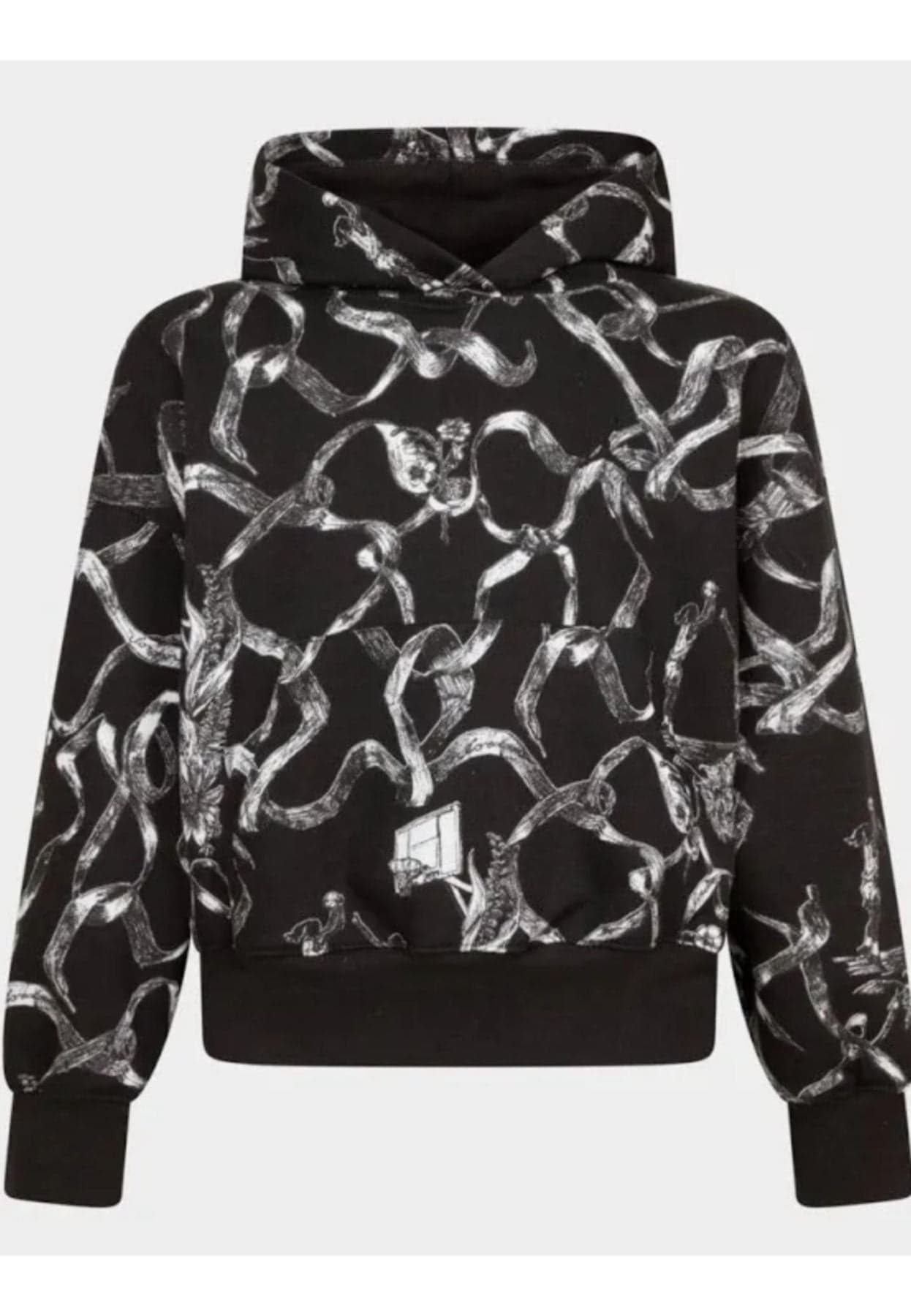 Felpa Nike Jordan Bambine con Cappuccio Nero Bianco - Cotone Felpato in Abiti Scarpetteria Gica - Trani, commercioVirtuoso.it