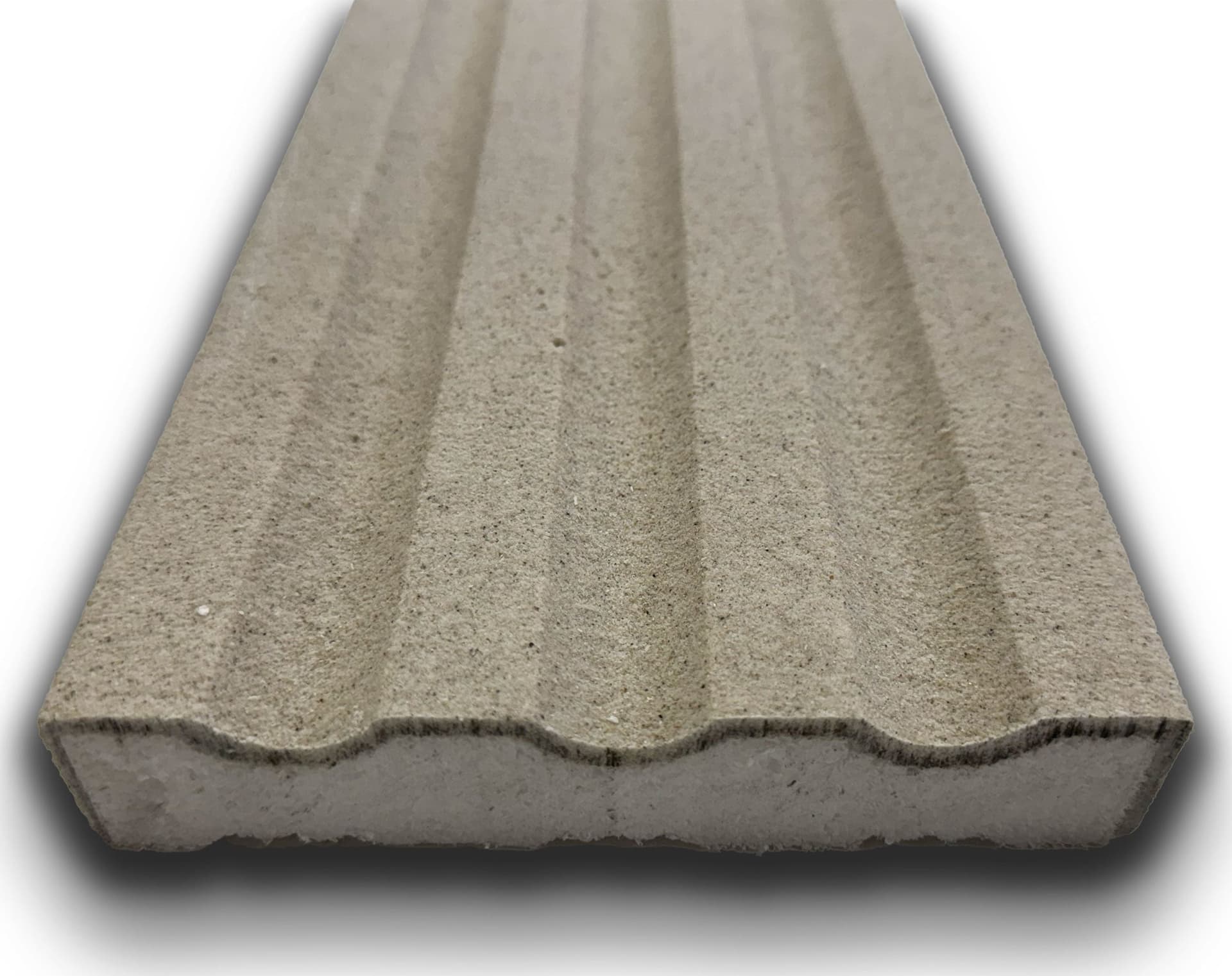 €11,99ml *** STOCK *** Pacco da 18ml di cornice decorativa in XPS Resinata per esterno 16X3X200cm AN123 - 2