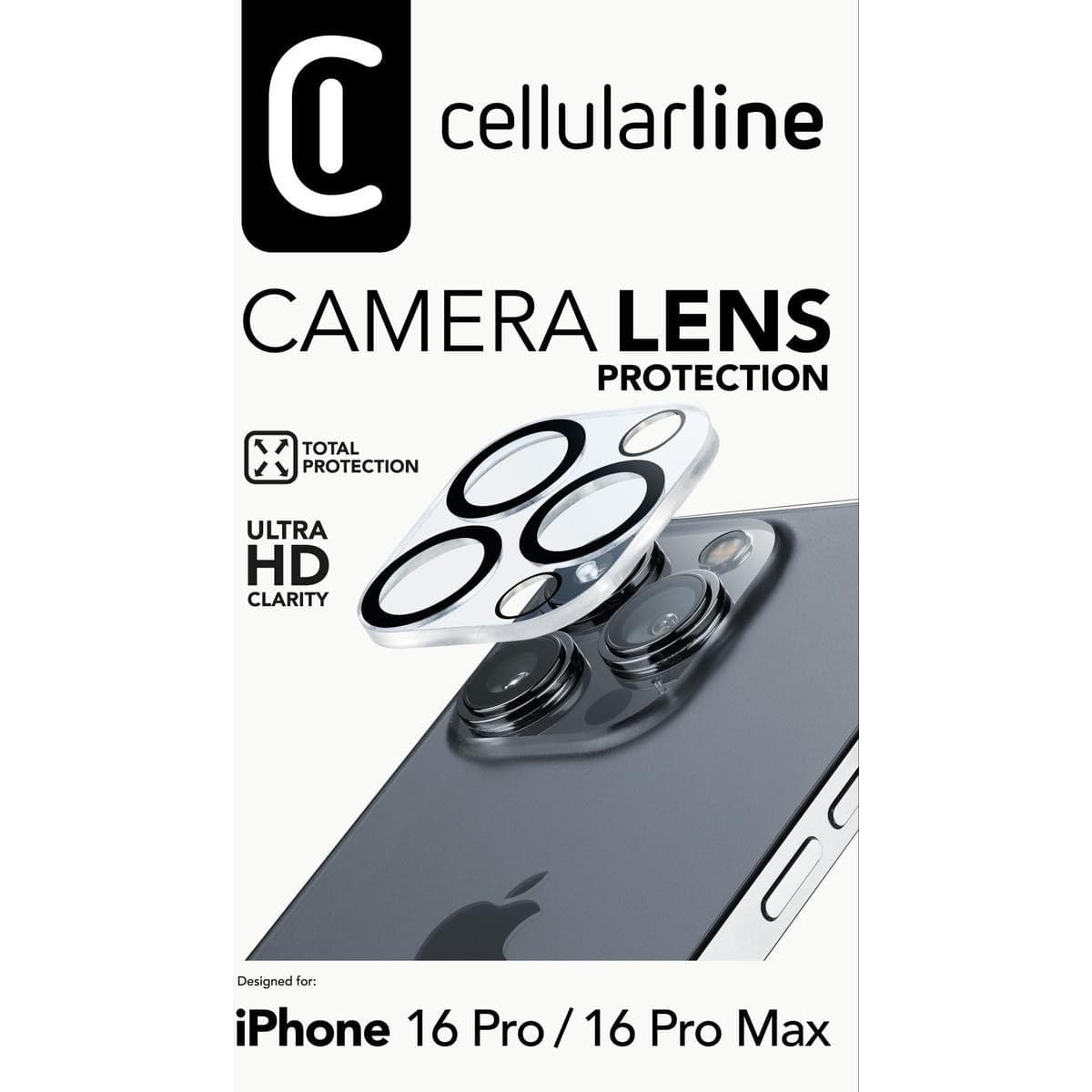 vetro protettivo per fotocamere iphone 16 pro / 16 pro max - 2