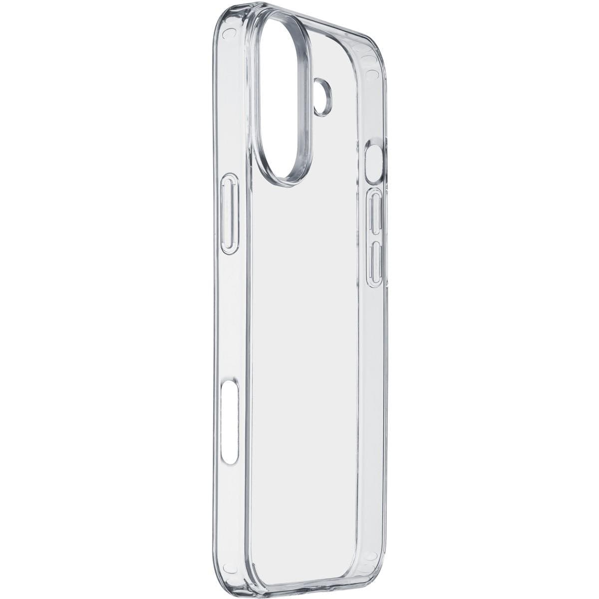 cover iphone 16 trasparenterigida con bordi in gomma per  un’elevata protezione dello smartphone. - 3