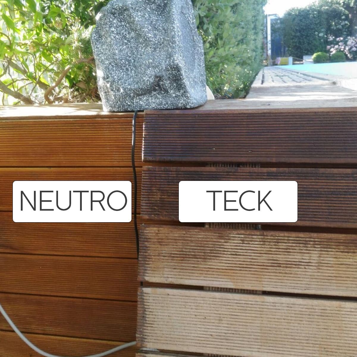 Mapei UltraCoat Top Deck Oil TECK o NEUTRO: Olio Impregnante per Legno Esterno 5 Lt - 6