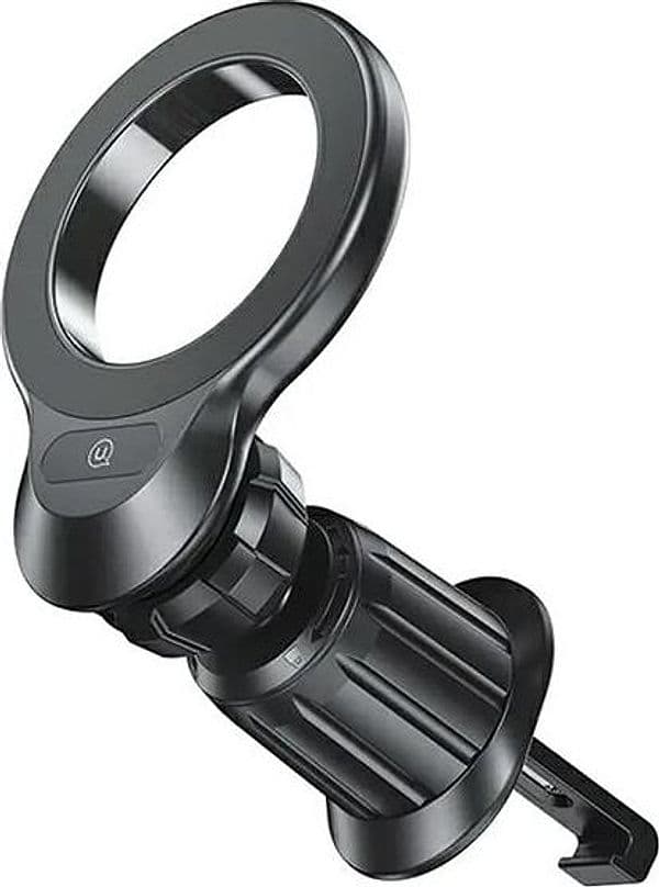supporto auto usams adattile alla  alle bochette dell'aria magnetico compatibile con magsafe, con anello magnetico incluso