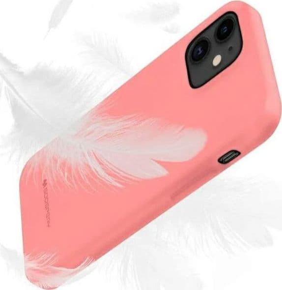 cover  silicone iphone 15 rosa