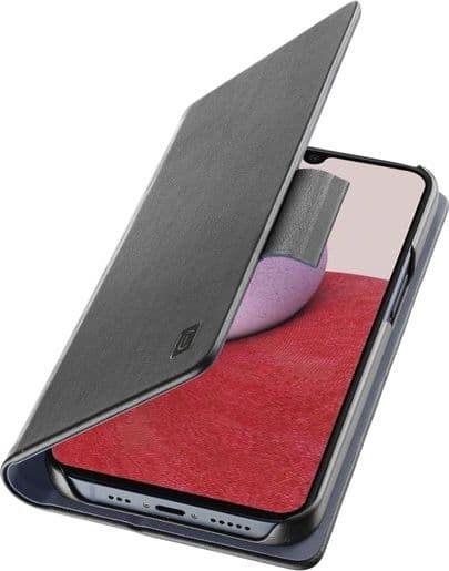 custodia a libro samsung A14 nera