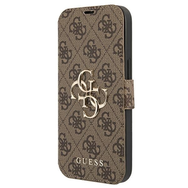 custodia a libro guess iphone 13 mini brown