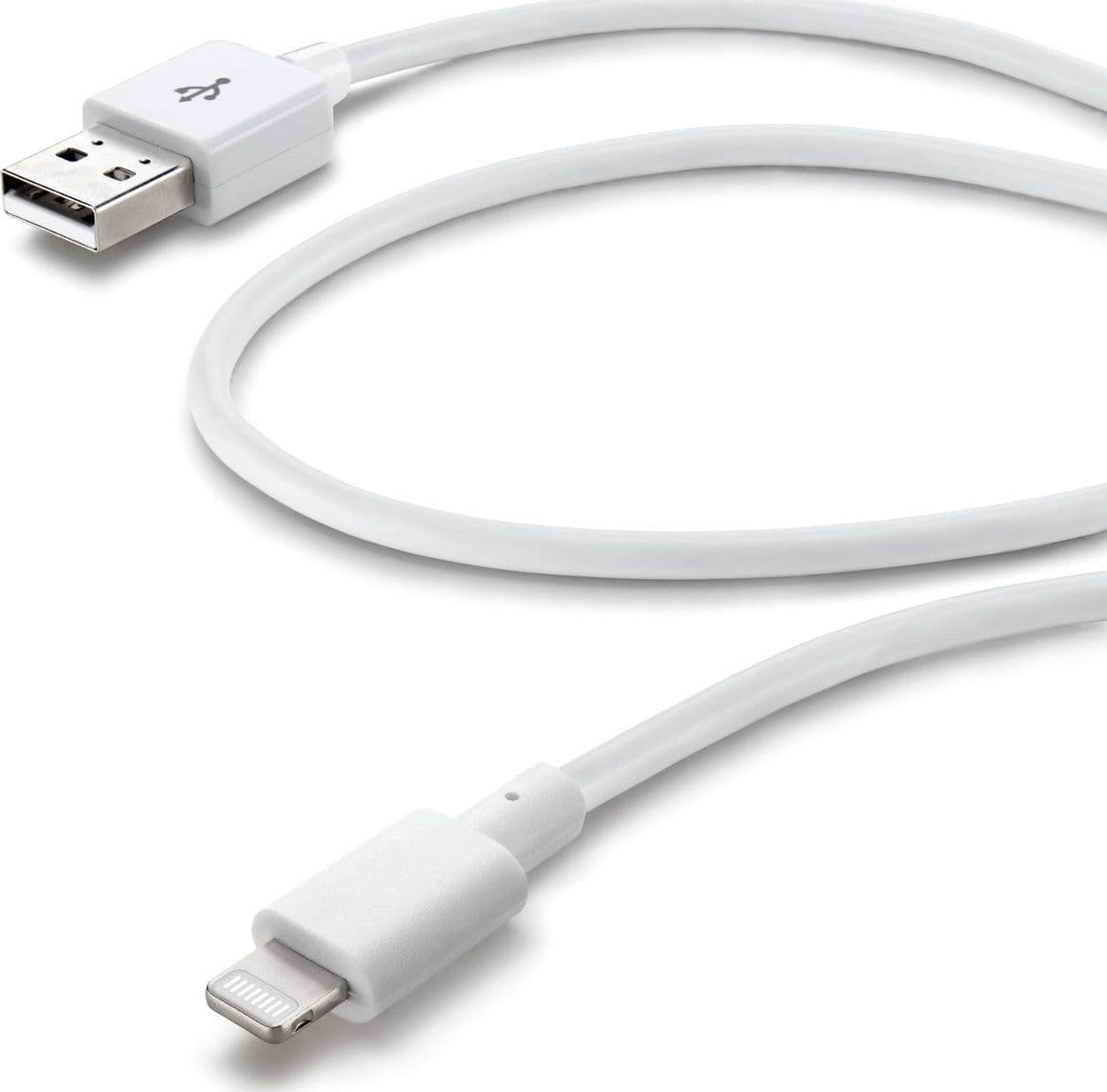 cavo dati  iphone 120 cm certificato bianco - 2