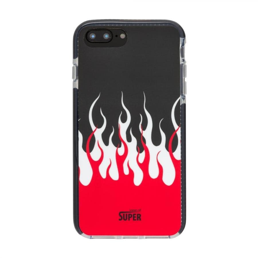 cover fiamma nera  apple iphone 6 / 6s / 7 / 8 plus