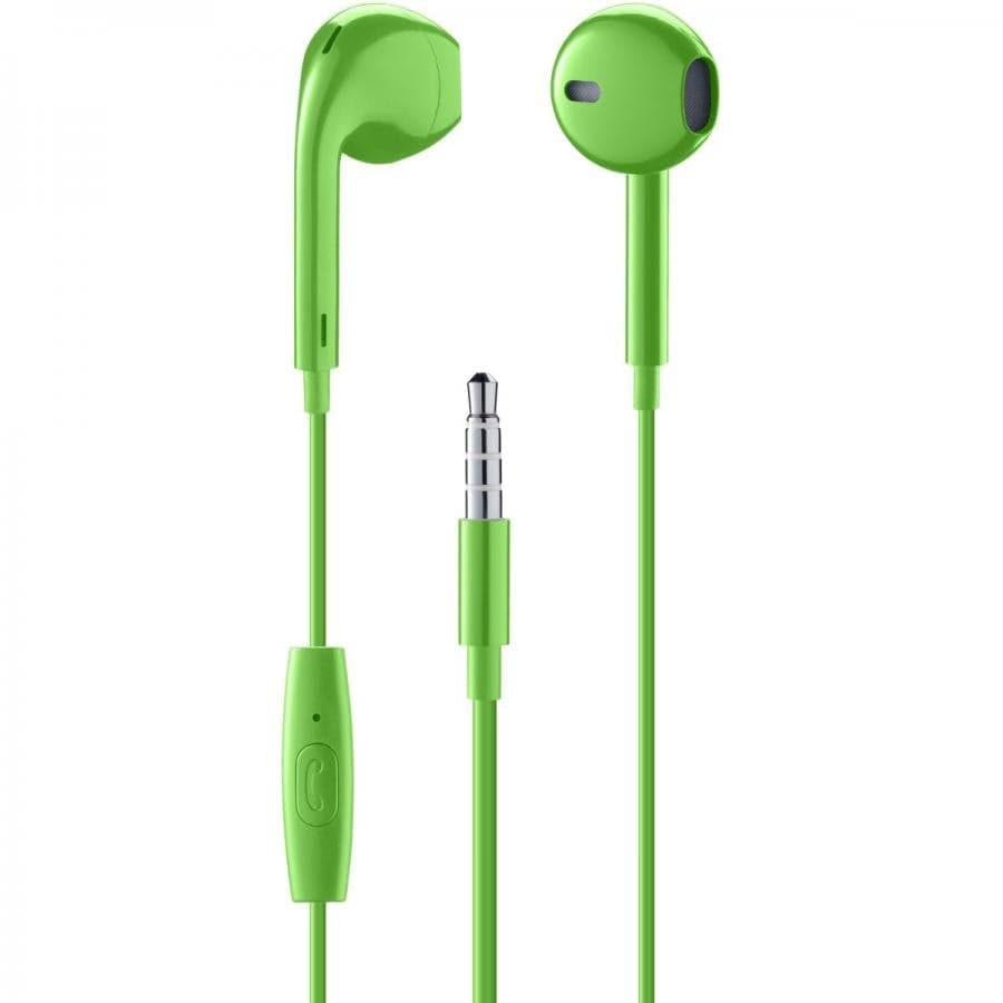 auricolare vivaoce stereocapsula verde